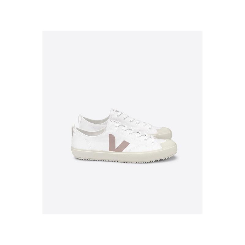 Zapatillas Veja Mujer Madrid - Nova Tenis Blancas Canvas ES269522